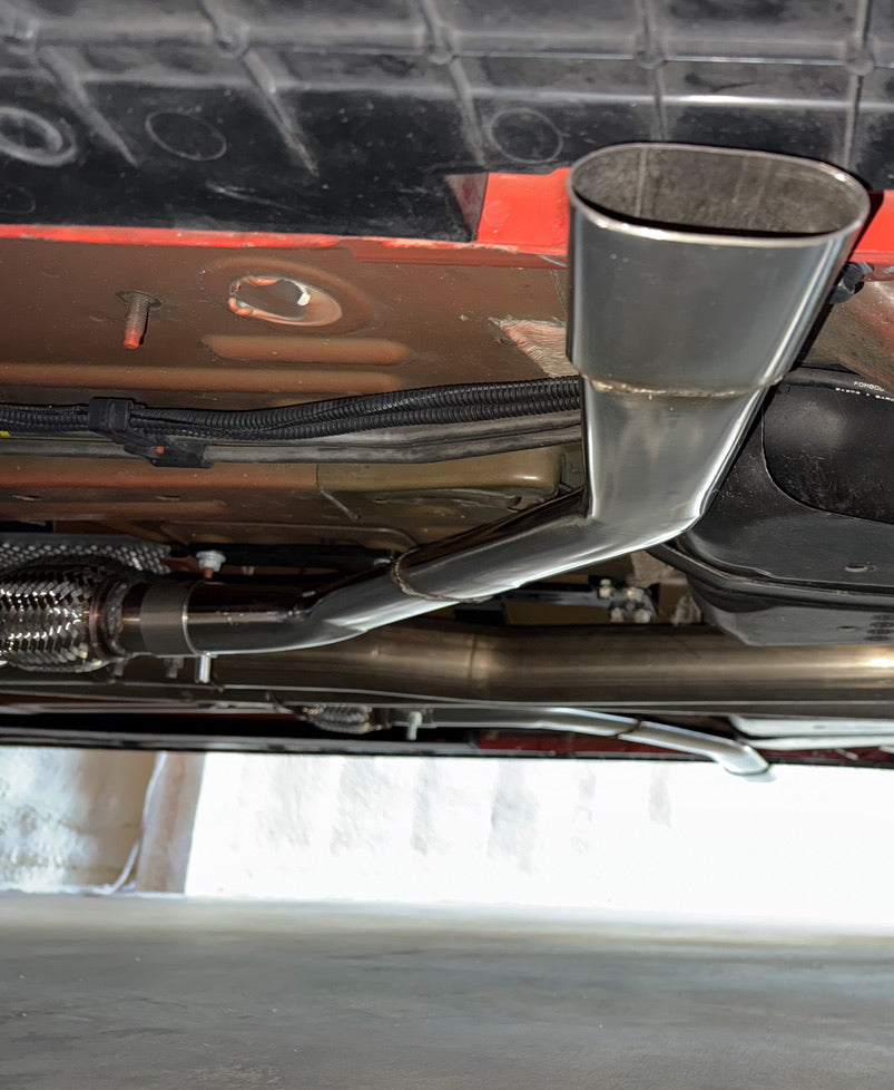 1" X 3" X 4"  Exhaust Tips H X W X L